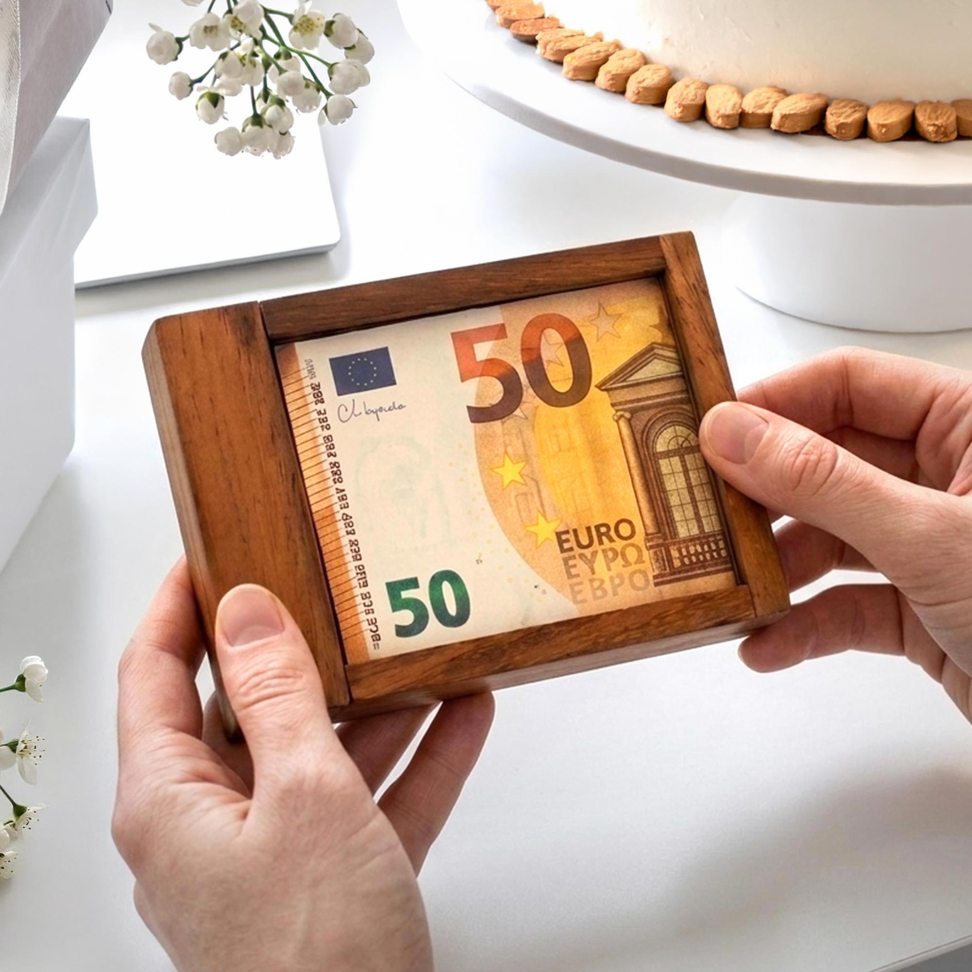 Magische Geldgeschenkbox - Kompakt für Geld- und Gutscheine