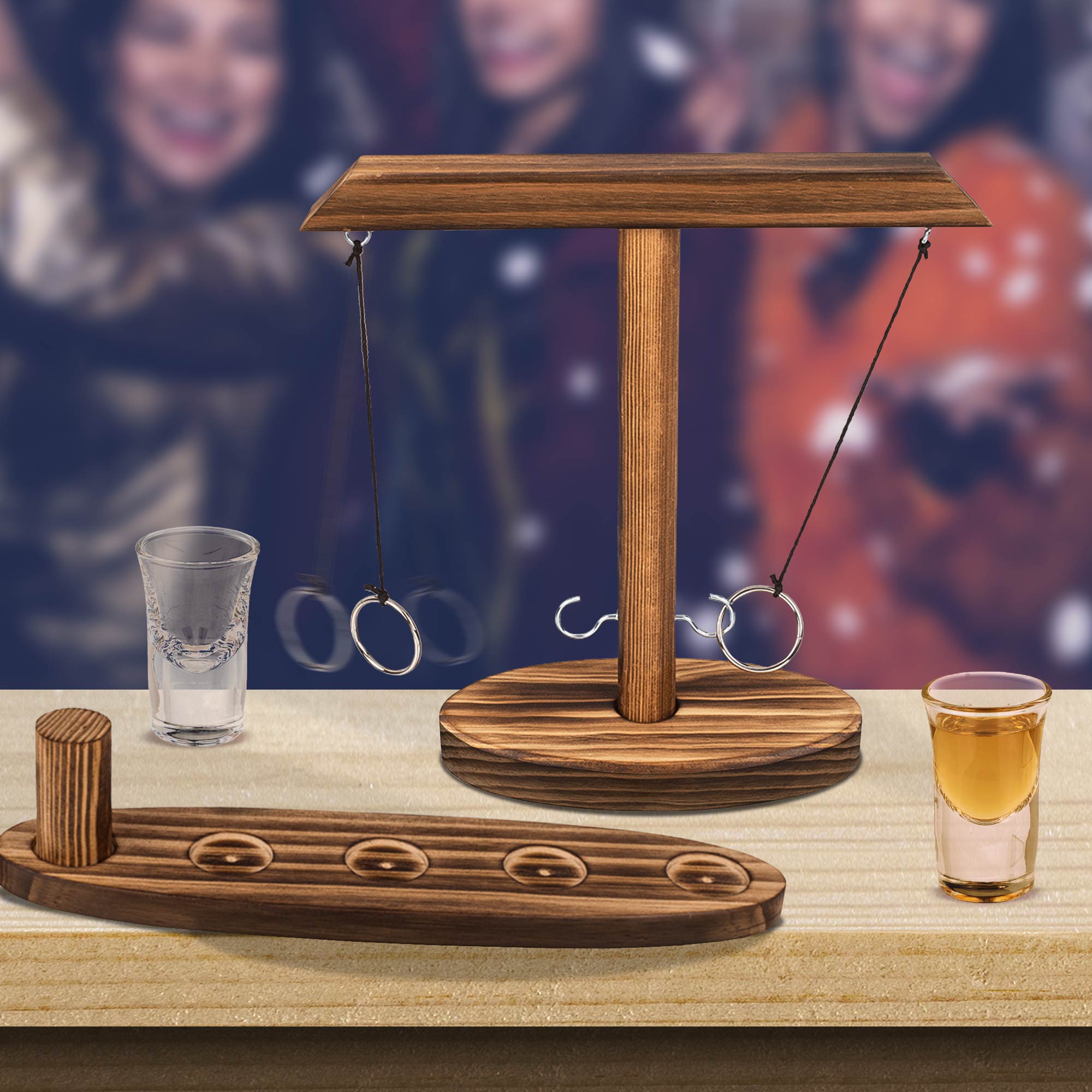 Ringewerfen Trinkspiel - Ring Toss Wurfspiel Ringewerfen Trinkspiel - Ring Toss Wurfspiel