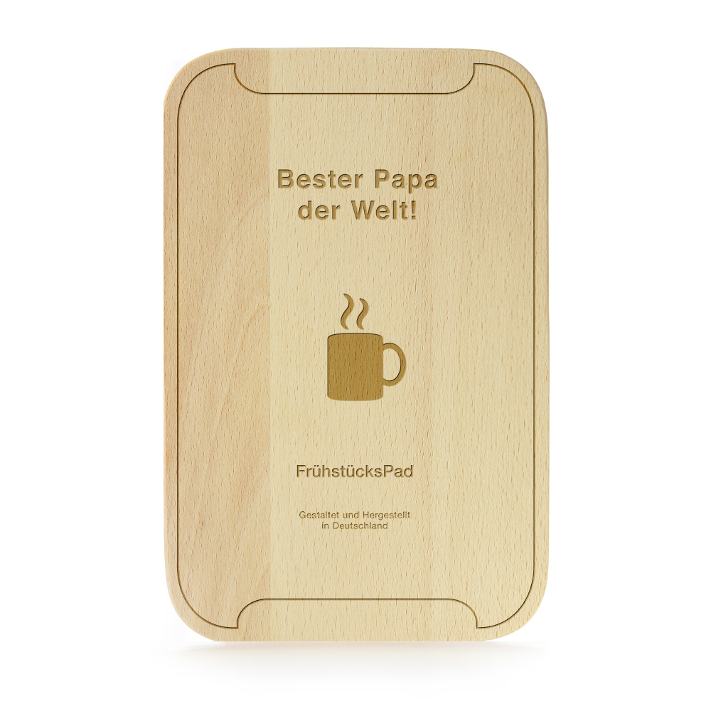 Frühstücksbrett Tablet - FrühstücksPad Bester Papa