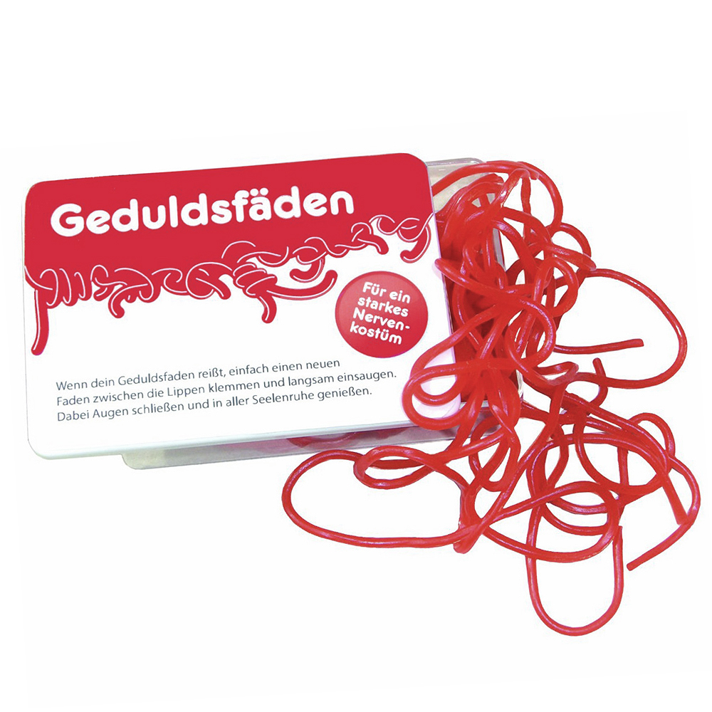 Geduldsfaden - Fruchtgummischnüre Geduldsfaden - Fruchtgummischnüre