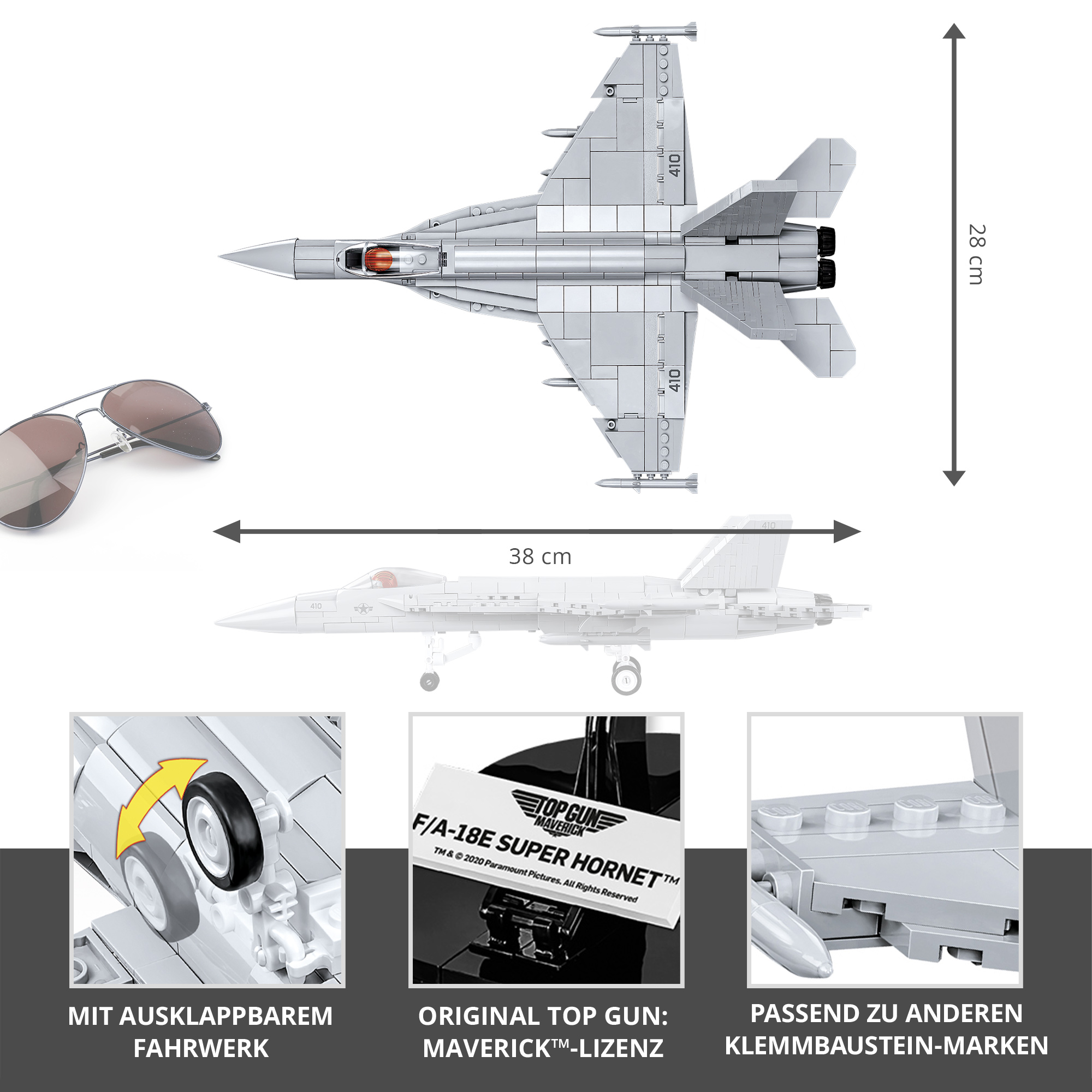 F/A-18E Super Hornet - Cobi Klemmbausteine