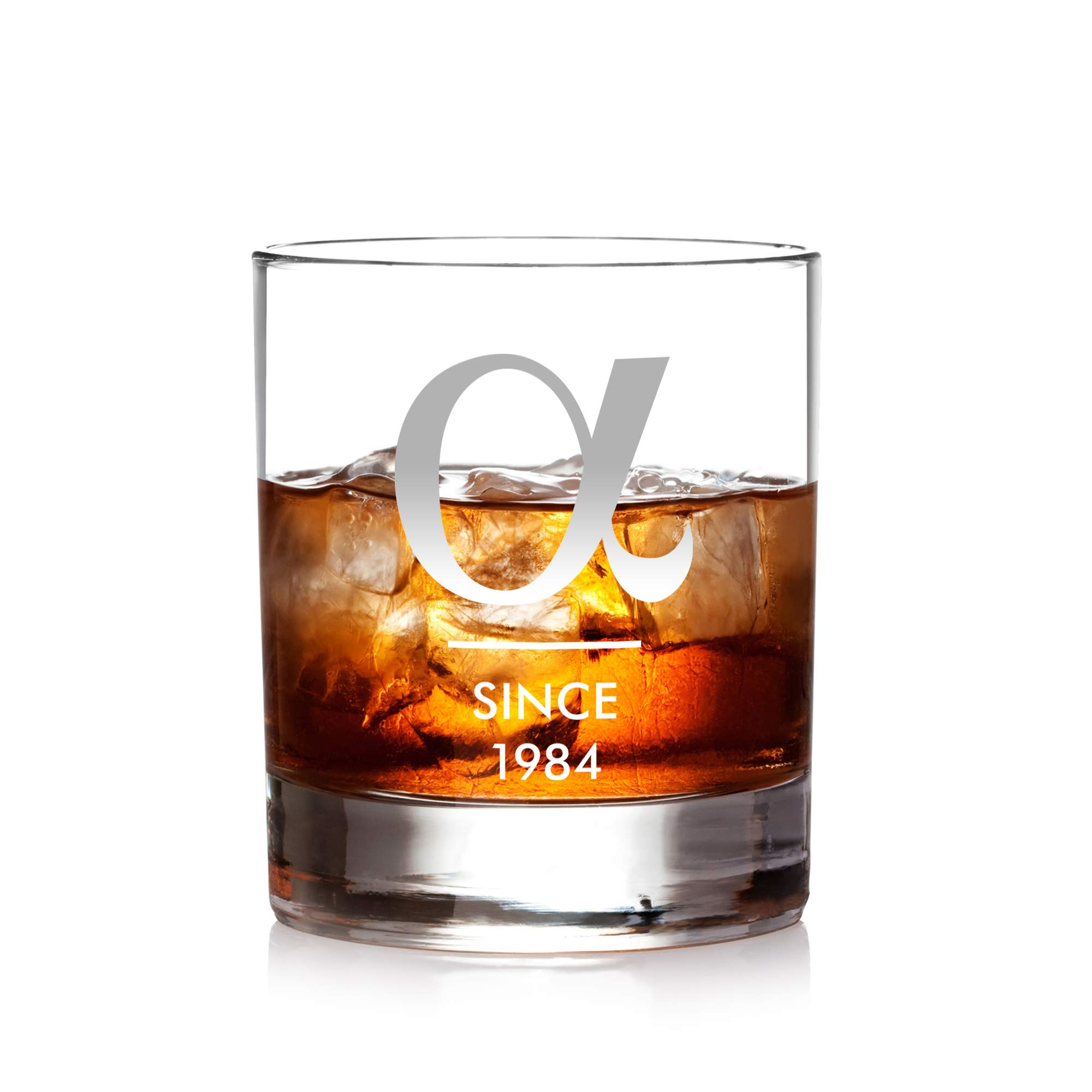Graviertes Whiskyglas - Alpha - Personalisiert
