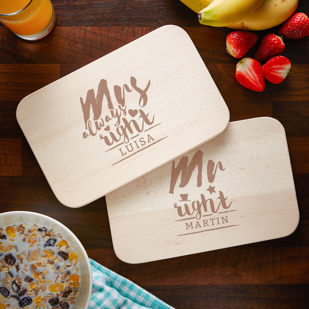 Mr & Mrs Löffel-Set Mit Gravur – Perfektes Hochzeitsgeschenk Für Paare