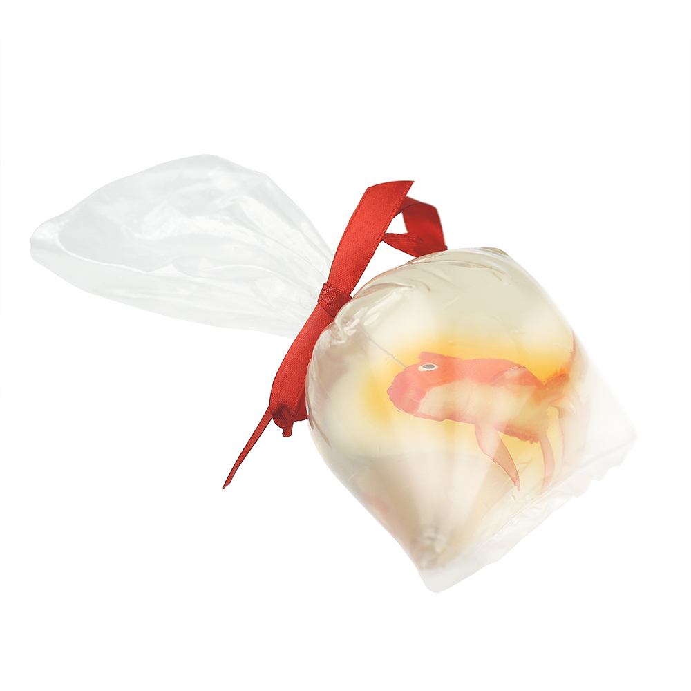 Seife mit Goldfischfigur