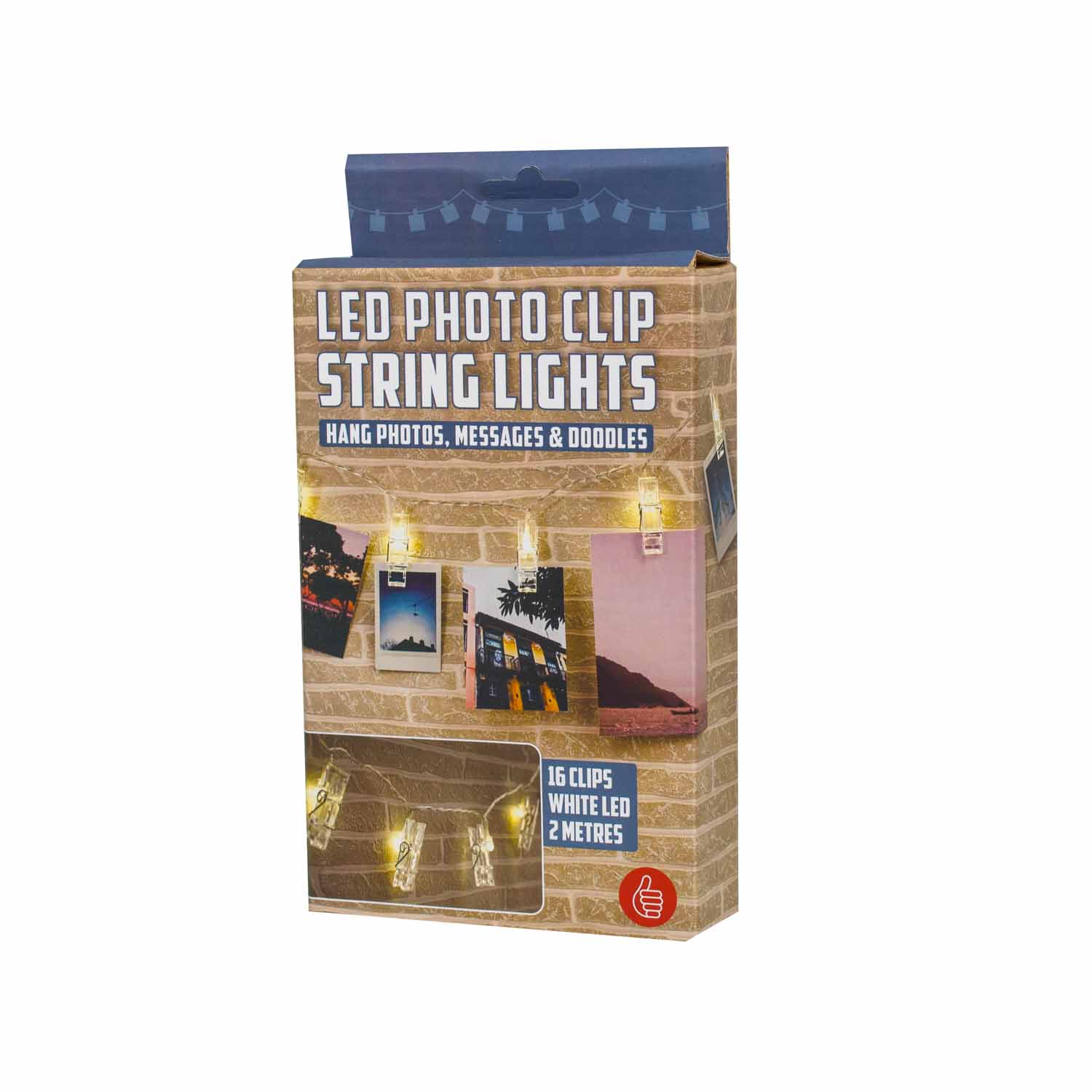 Foto Lichterkette mit Klammern Foto Lichterkette mit Klammern