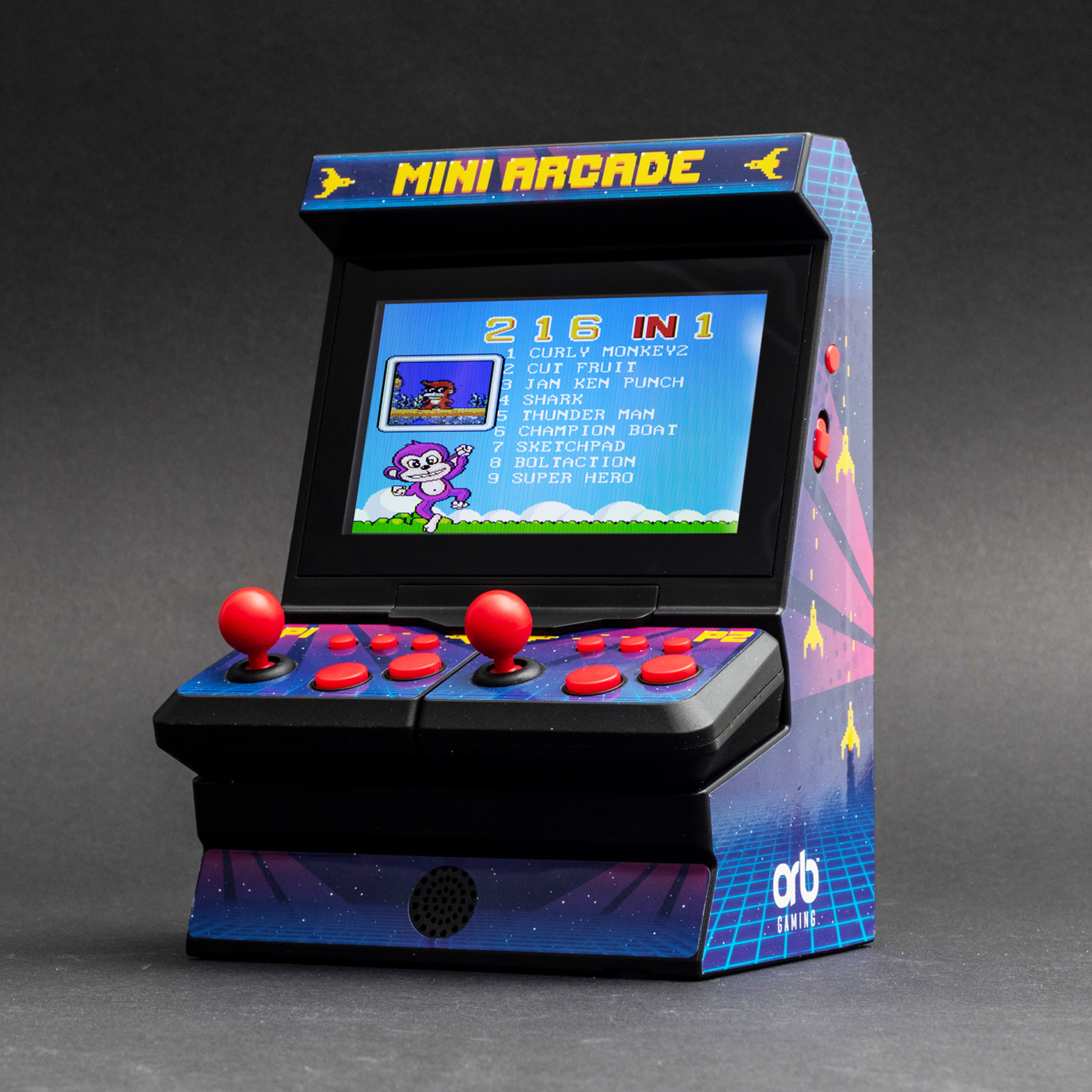 Mini Spielkonsole Arcade mit Dual-Controller Mini Spielkonsole Arcade mit Dual-Controller