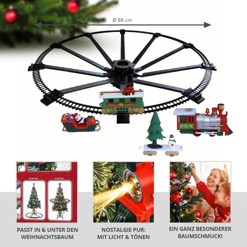 Hot Bee Eisenbahn Ferngesteuert Kinder Weihnachtsba Produktbild-Vorschau 12